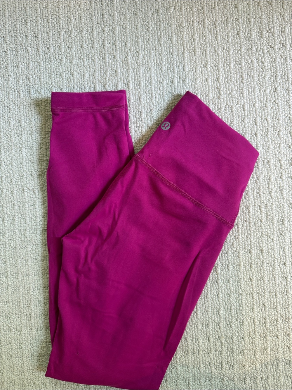 lululemon athletica Girls' Bright Magenta Performance Leggings